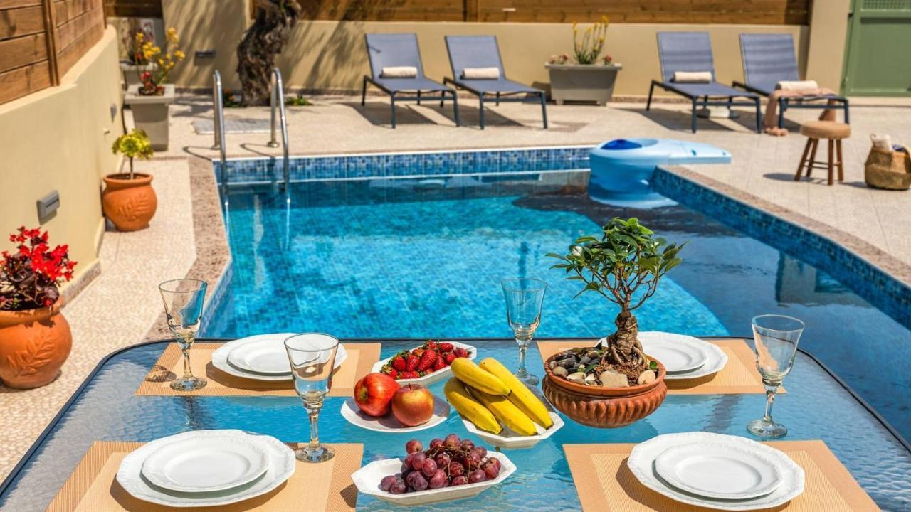 Coral Villa Tragaki Exterior foto